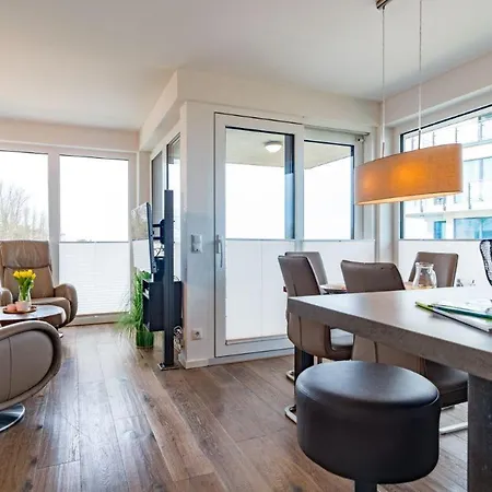 아파트 Duenenpark-heiligenhafen-haus-duenenblick-wohnung-6-himmelszelt 하일리겐하펜