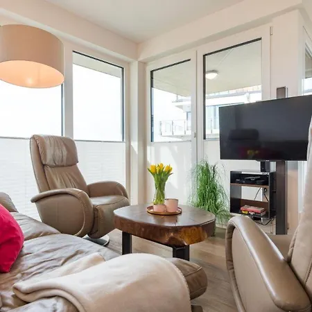 아파트 Duenenpark-heiligenhafen-haus-duenenblick-wohnung-6-himmelszelt