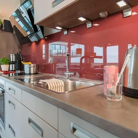 아파트 Duenenpark-heiligenhafen-haus-duenenblick-wohnung-6-himmelszelt 하일리겐하펜